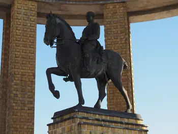 King Albert I-monument in Newport (Belgium)